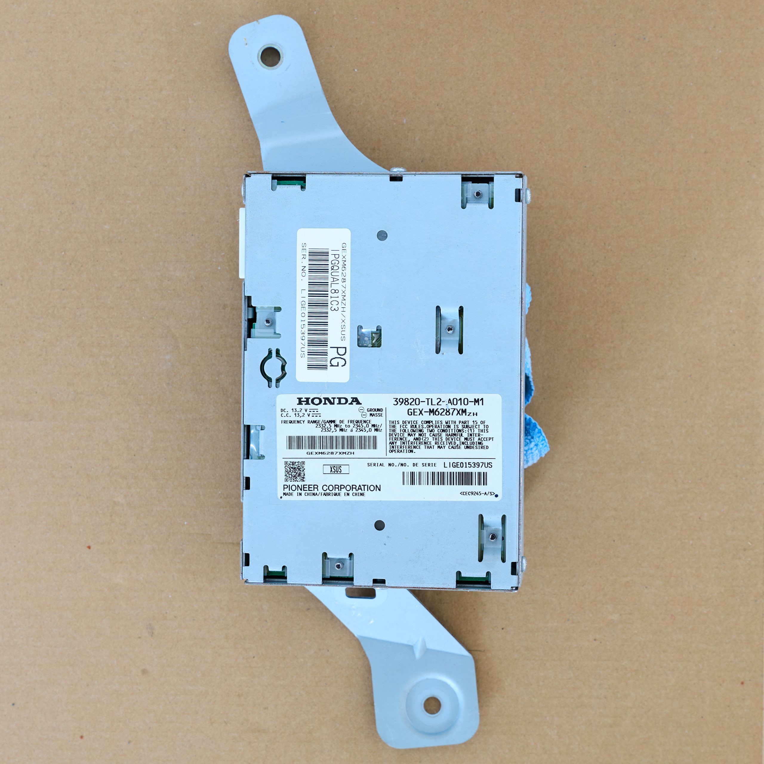 2009-2014 Acura TSX OEM XM Satellite Radio Receiver Module 39820-TL2-A010