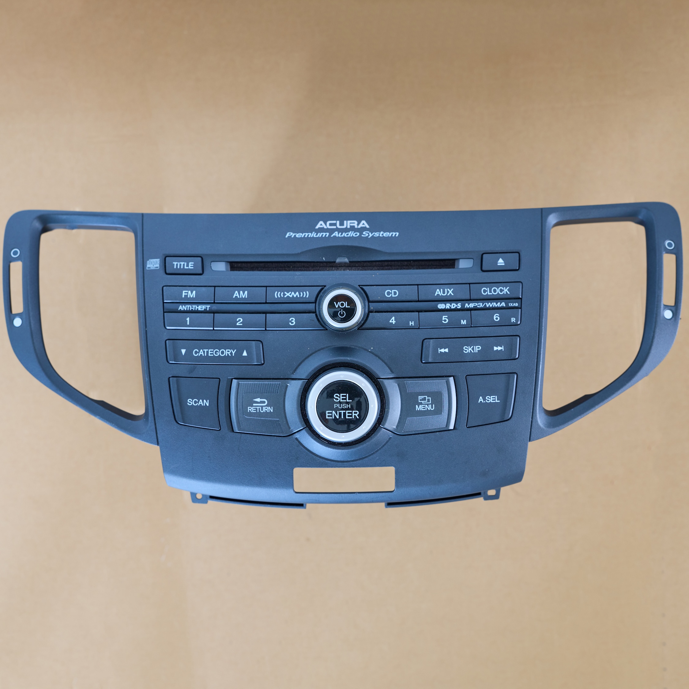 Acura TSX AM FM XM CD radio