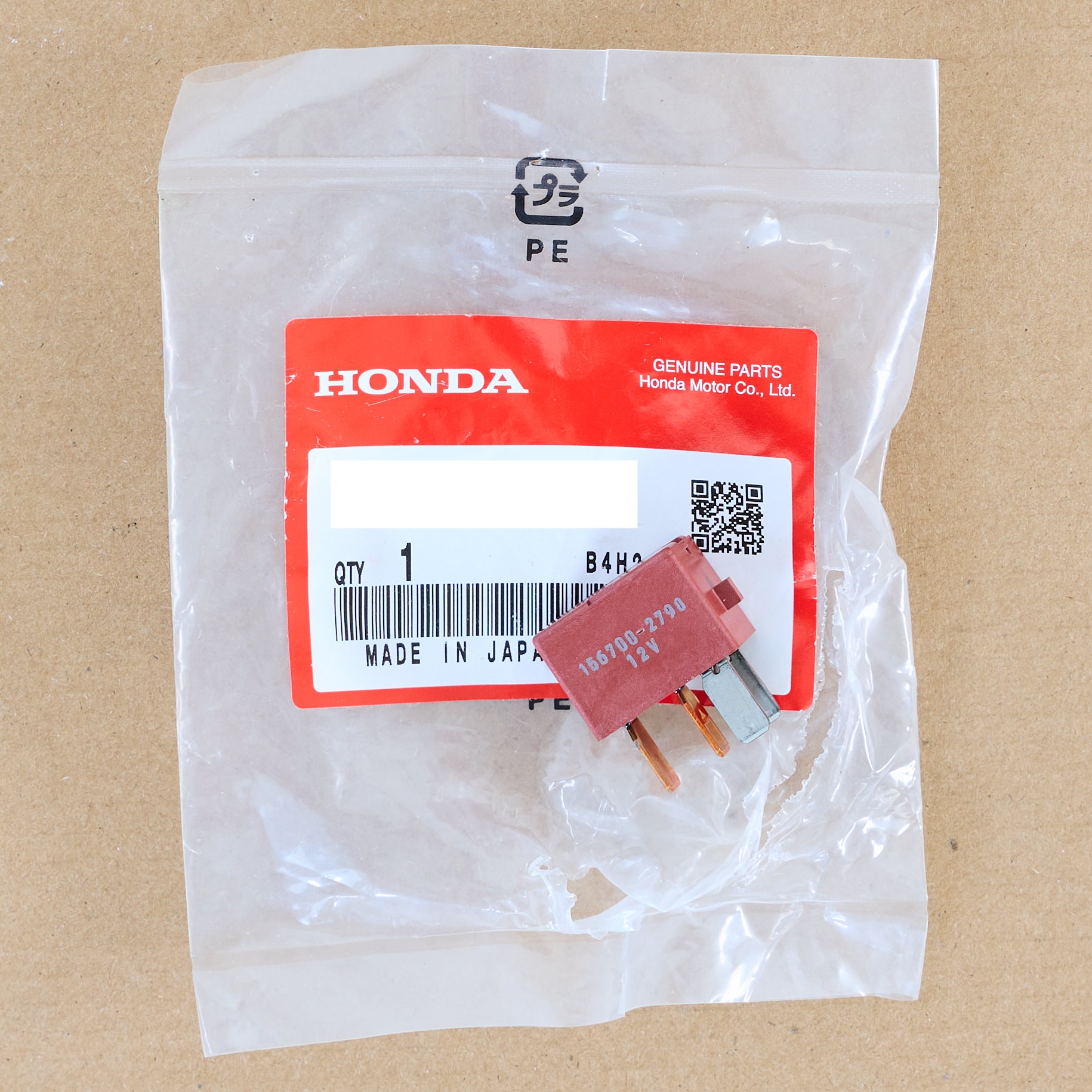 HONDA RELAY ASSY., 156700-2790