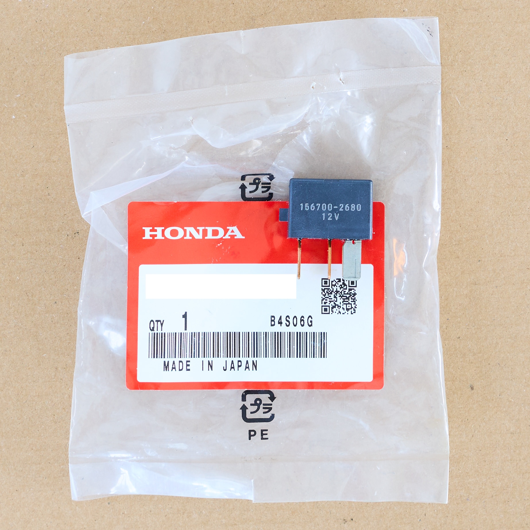 Honda 4-Pin Relay OEM 156700-2680
