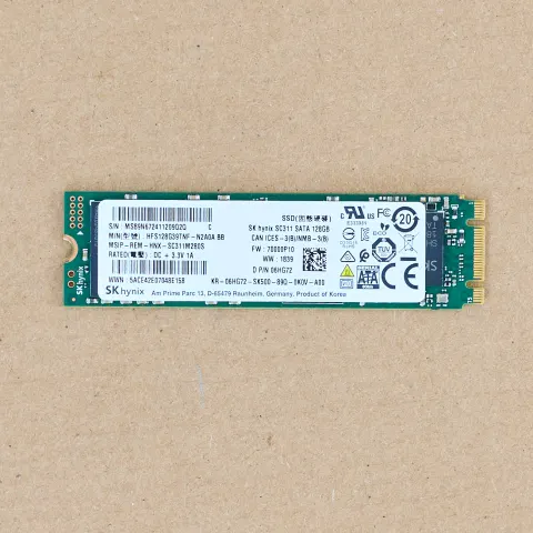 Nmve SK Hynix 128GB storage