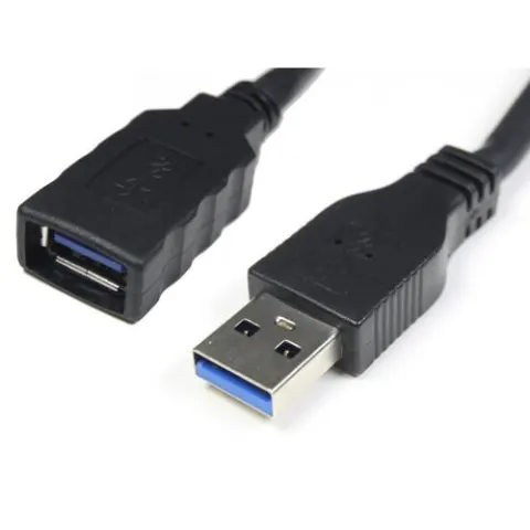 USB 3 Male-to-Female Extension Cable, 1 ft