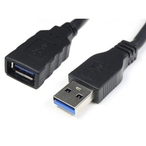 USB 3 Male-to-Female Extension Cable, 1 ft